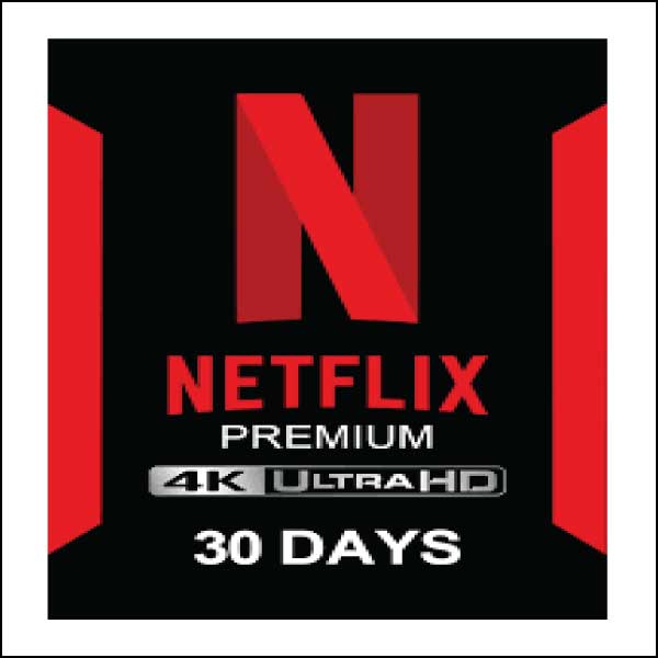 Netflix 4k 1 Month